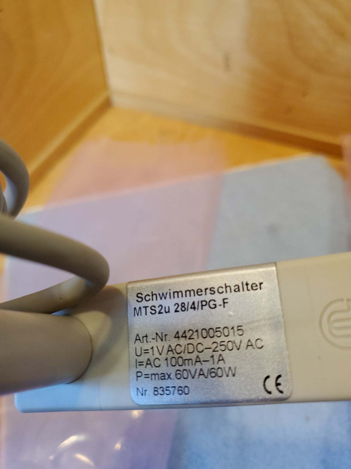 Schwimmerschalter Float Switch MTS2u 28/4/GP-F *IN*STOCK*USA* READY TO SHIP