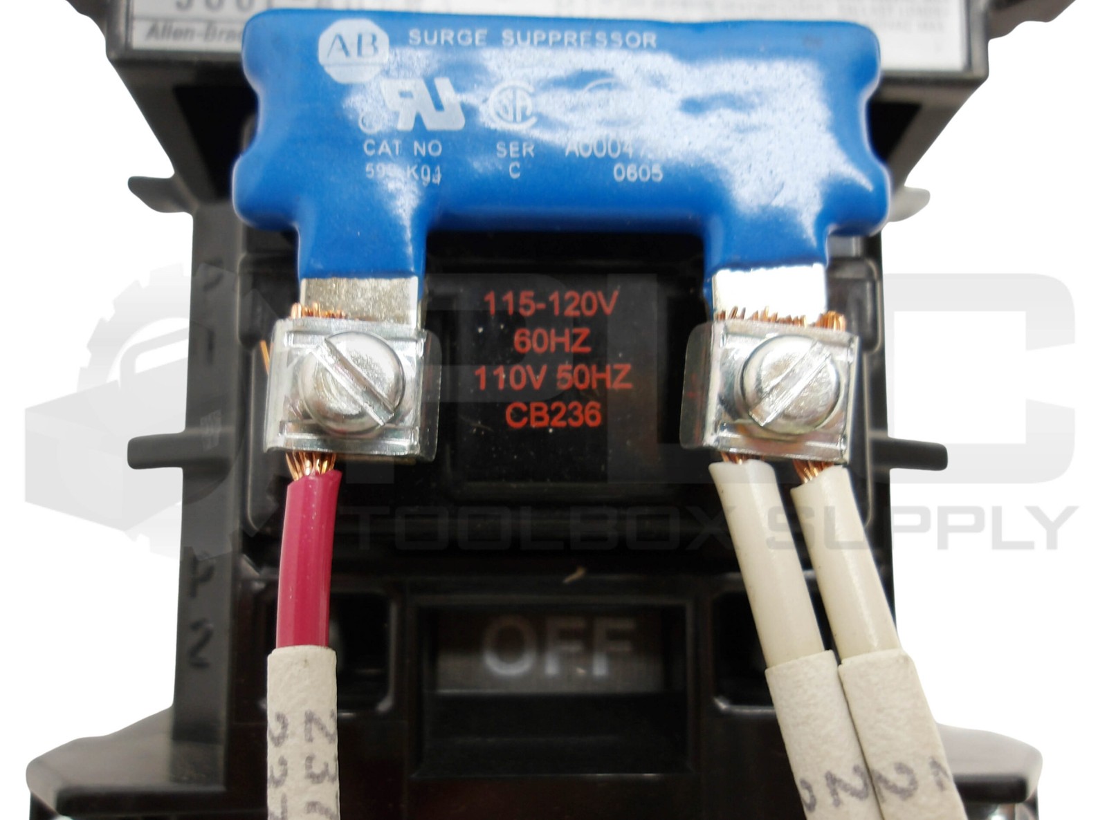 ALLEN BRADLEY 500L-A0*93 /B CONTACTOR 15/20A W/ CB236 COIL