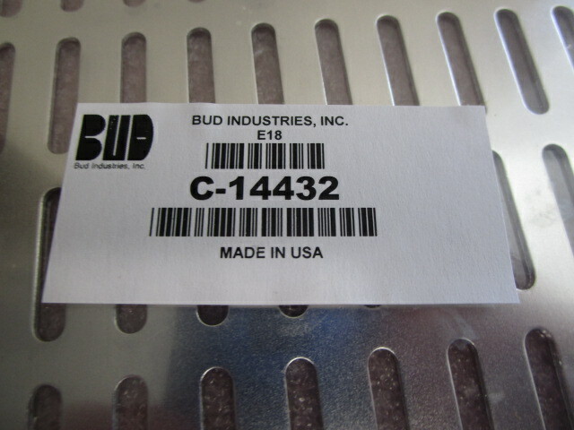 BUD CH-14404 W/C-14432 COVER RACK MOUNT CHASSIS BOX