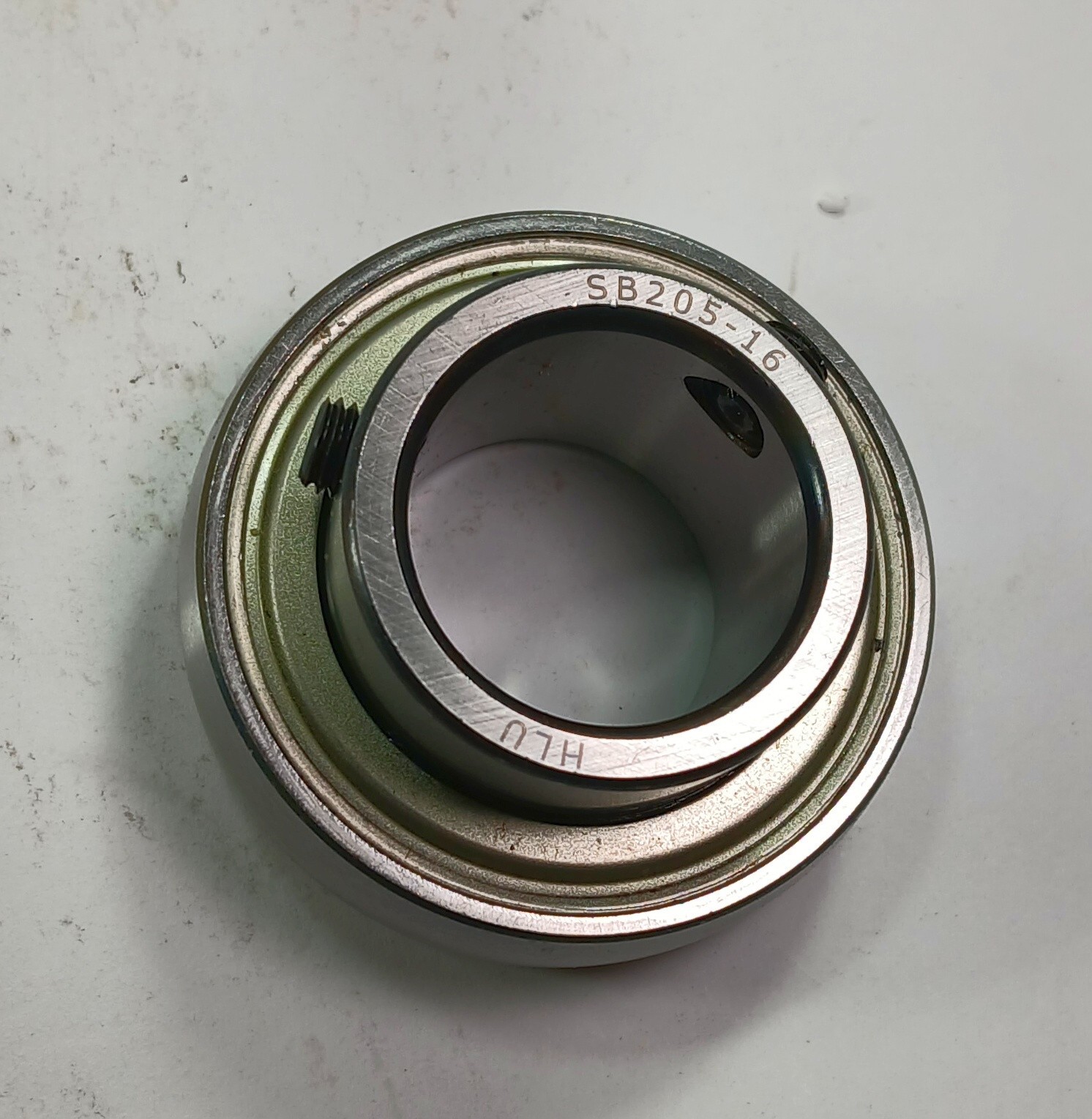 1 NEW HLU SB205-16 1″ BORE INSERT BEARING W/ SET SCREWS NNB ***MAKE OFFER***