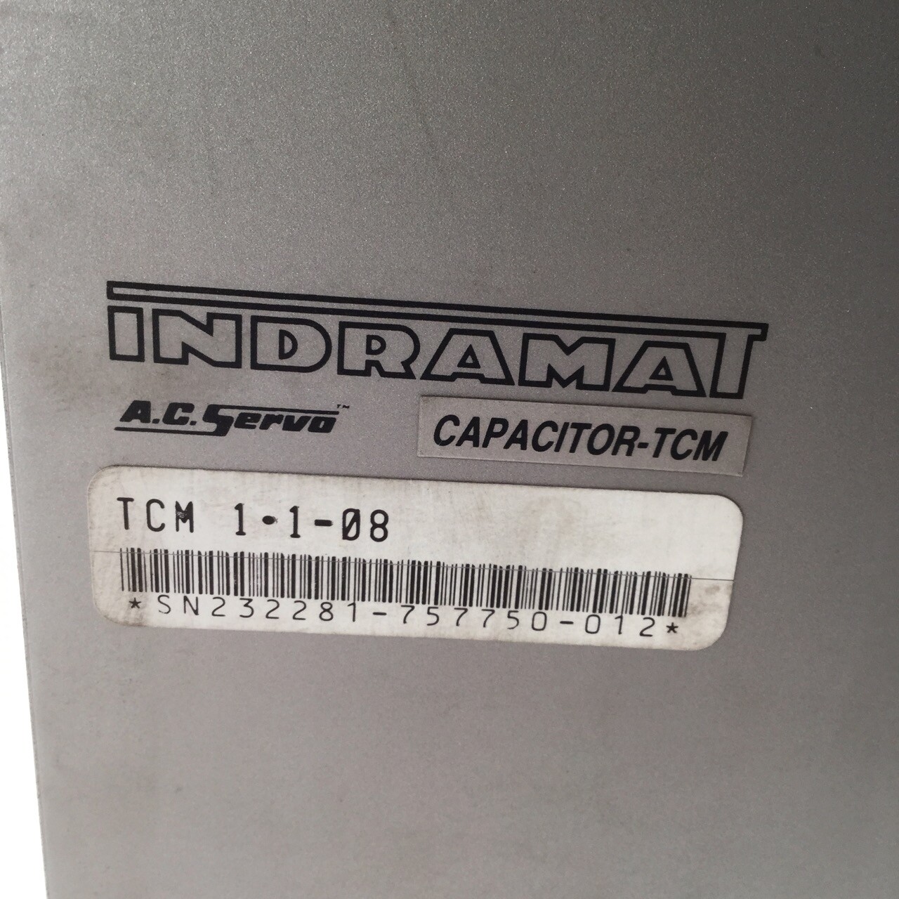 Indramat TCM1.1-08 Servo Capacitor New NMP
