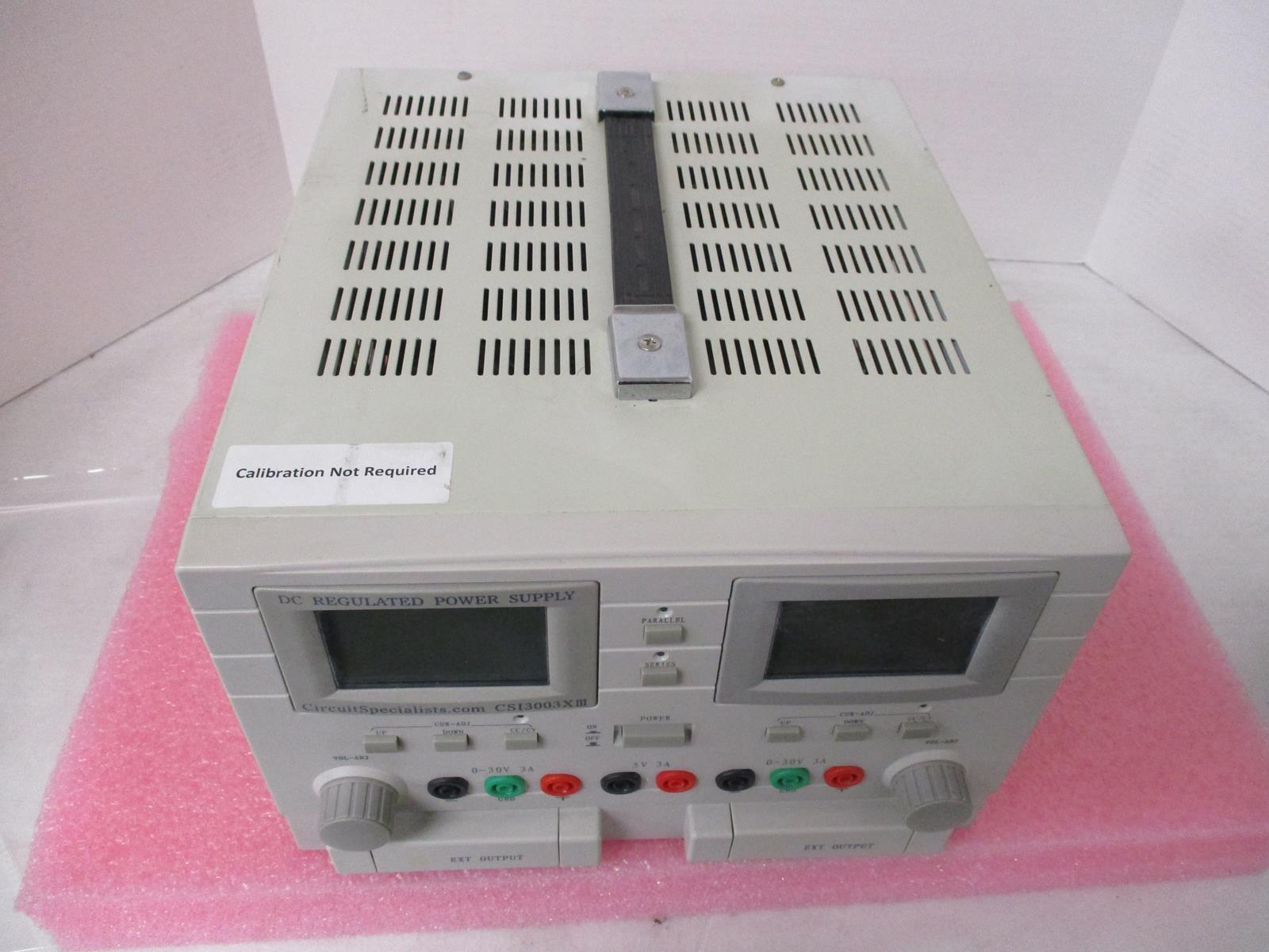 CIRCUIT SPECIALISTS CS13003X REGULATED POWER SUPPLY