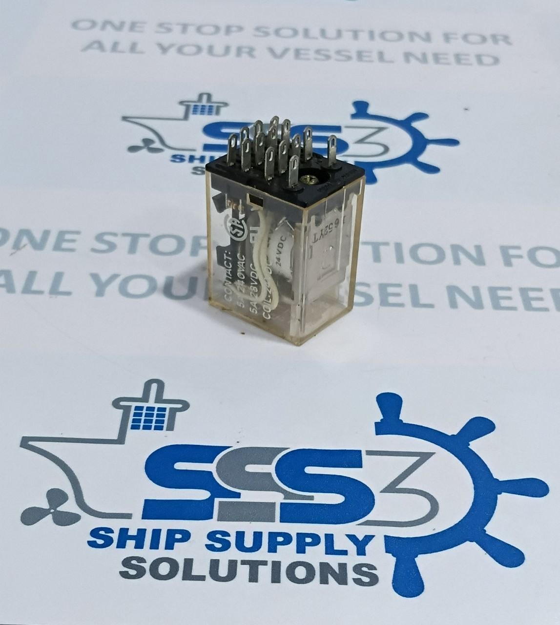 Omron MY4 24VDC Relay 5A 240VAC 5A 28VDC (Unused New)