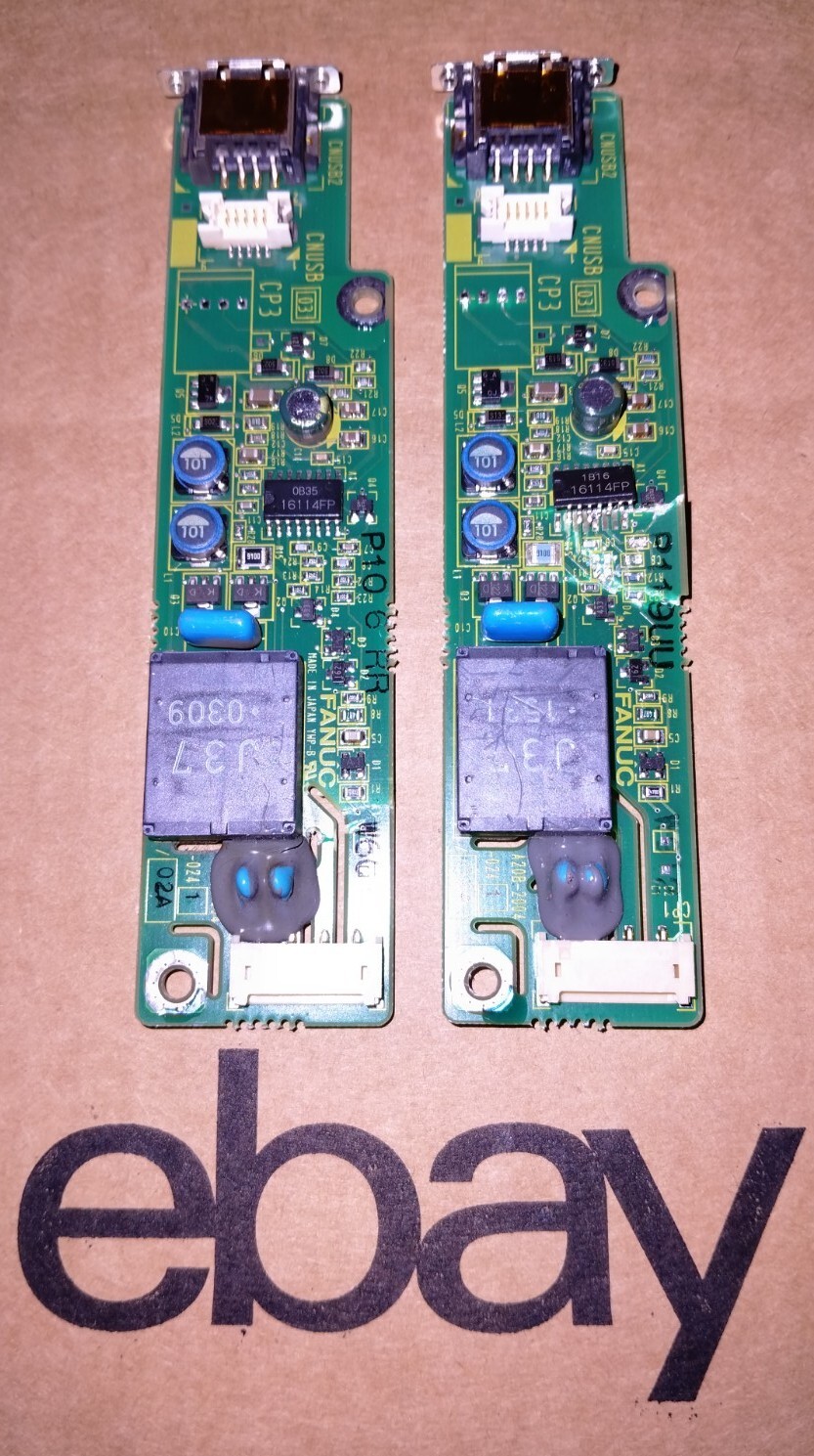 2 PC LOT FANUC A20B-2004-0241/02A CIRCUIT BOARD A20B20040241 PARTS REPAIR ONLY