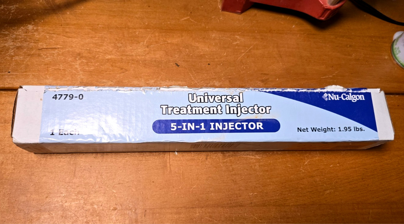 Nu-Calgon 5-in-1 Universal Treatment Injector HVAC Tool Open Box 4779-0