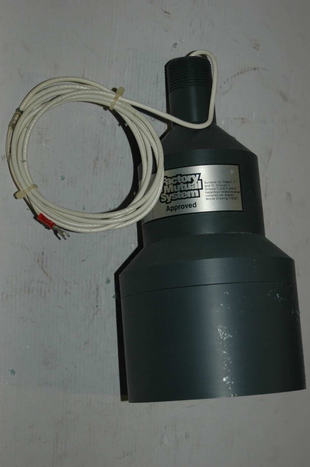 SONOCELL ULTRASONIC TRANSDUCER MOD.SC-4-100XX-XXX-03-XXX WITH 6′ CABLE -SURPLUS-