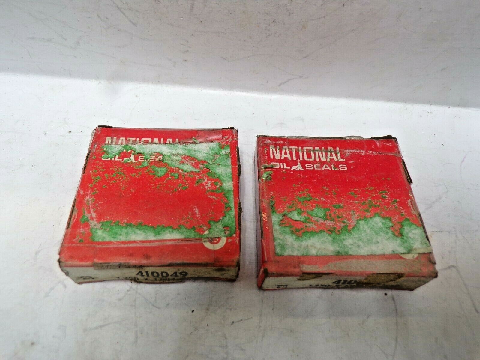 NATIONAL OIL SEALS , 410049 , 1.250″ X 1.983″ X 0.437″ *LOT OF 2*