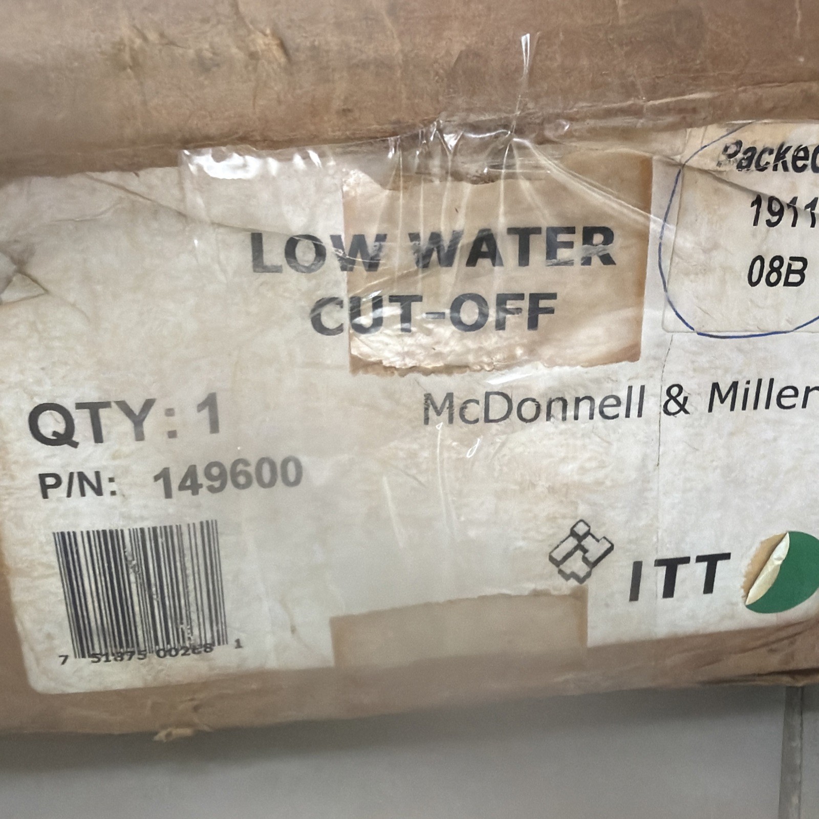 New Mcdonnell & Miller 67G – Float Type Lwco For Steam 149600