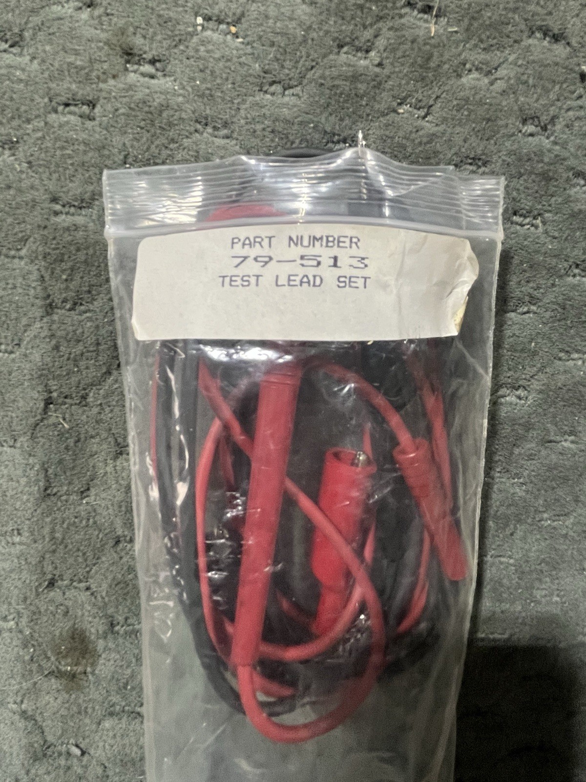 PART NUMBER 79-513 TEST LEAD SET