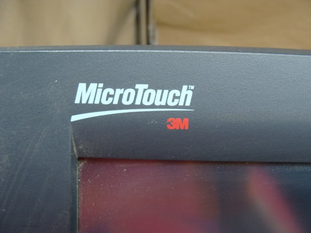 3M TOUCH SYSTEMS MICROTOUCH OPERATOR TOUCH PANEL MONITOR 41-81378-505 (SCRATCH)