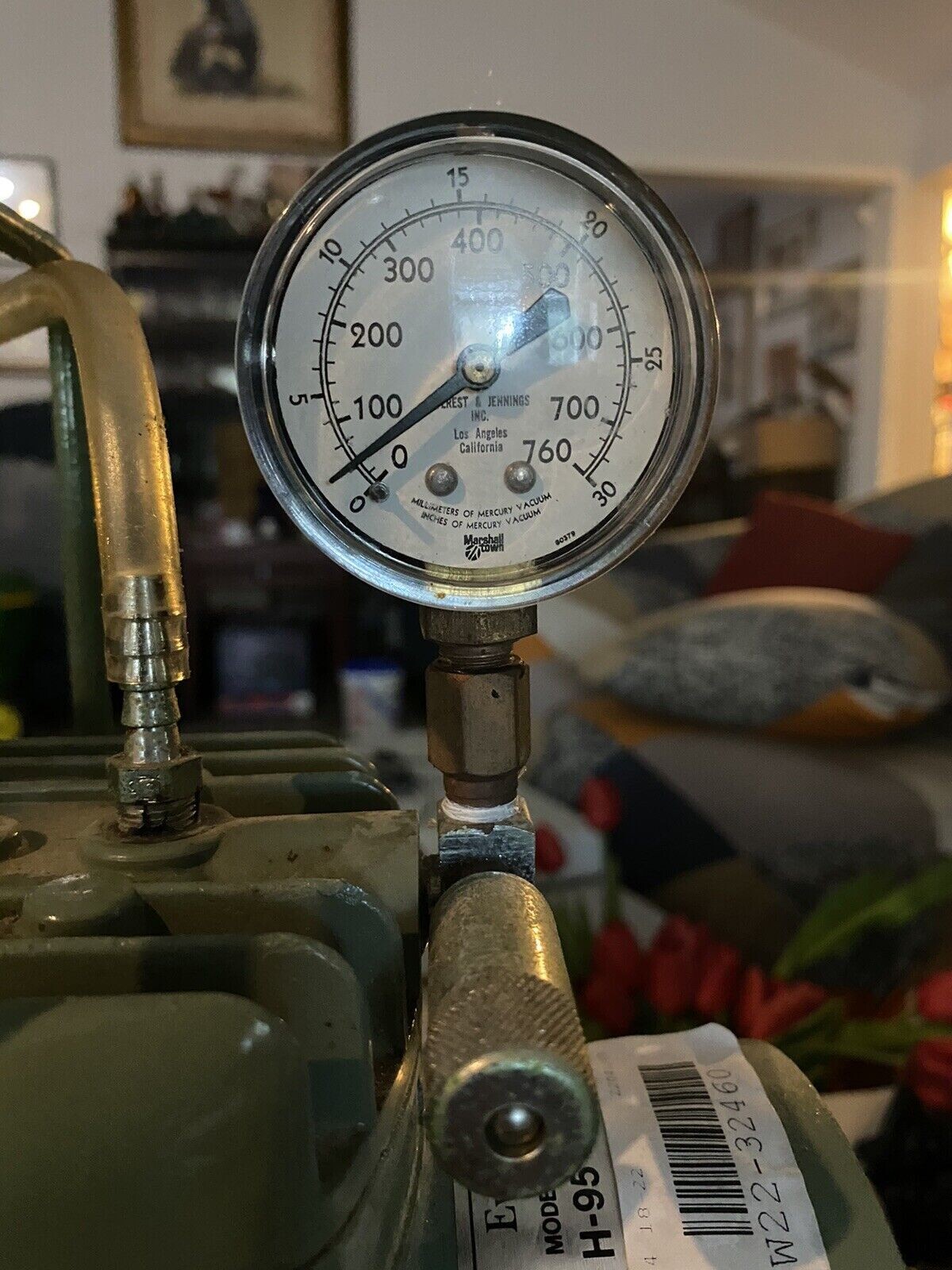 Everest & Jennings H-95 Lightweight Portable Aspirator Machine