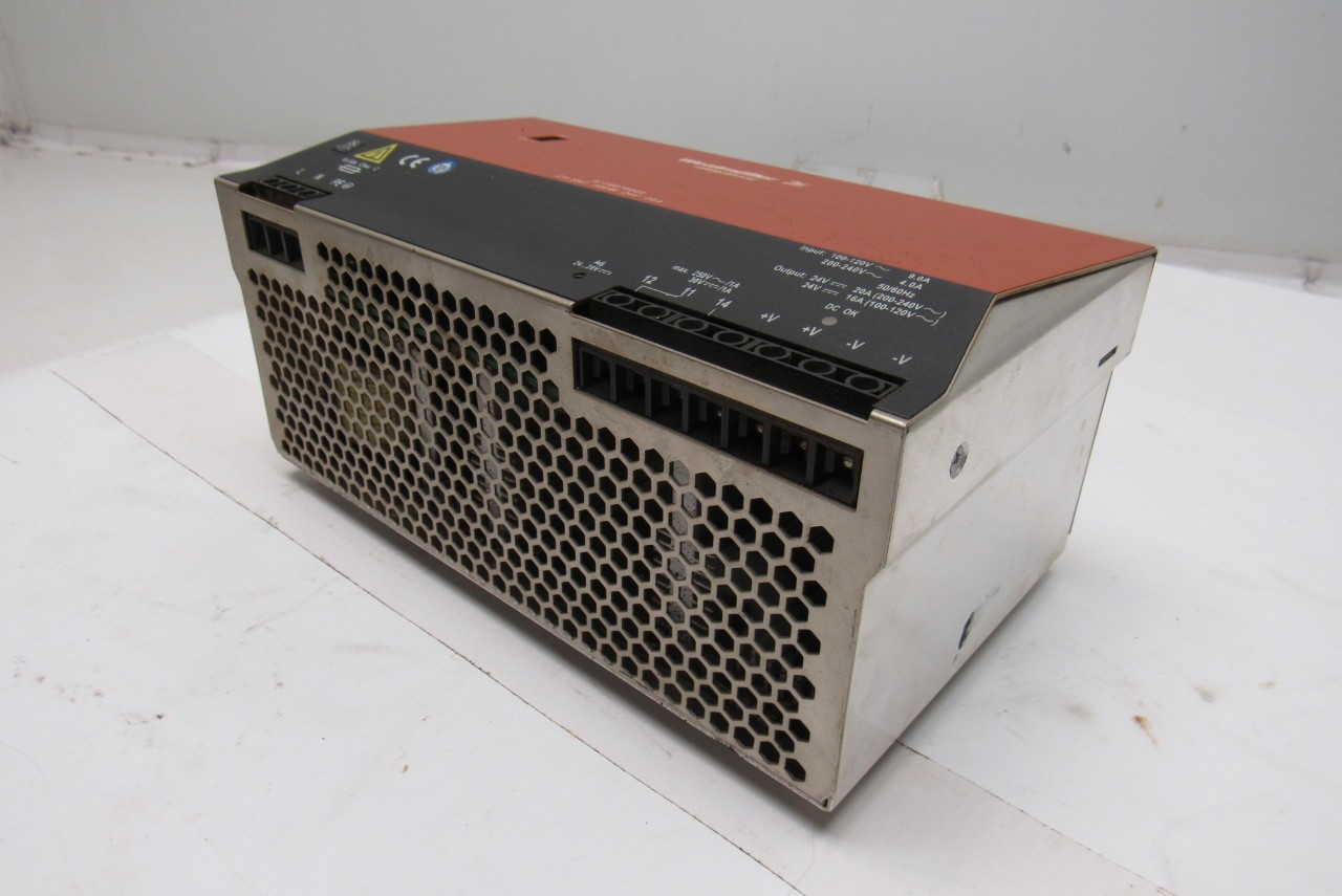 Weidmuller 8778870000 500W 250V Input 24V 20A AC/DC Converter Power Supply