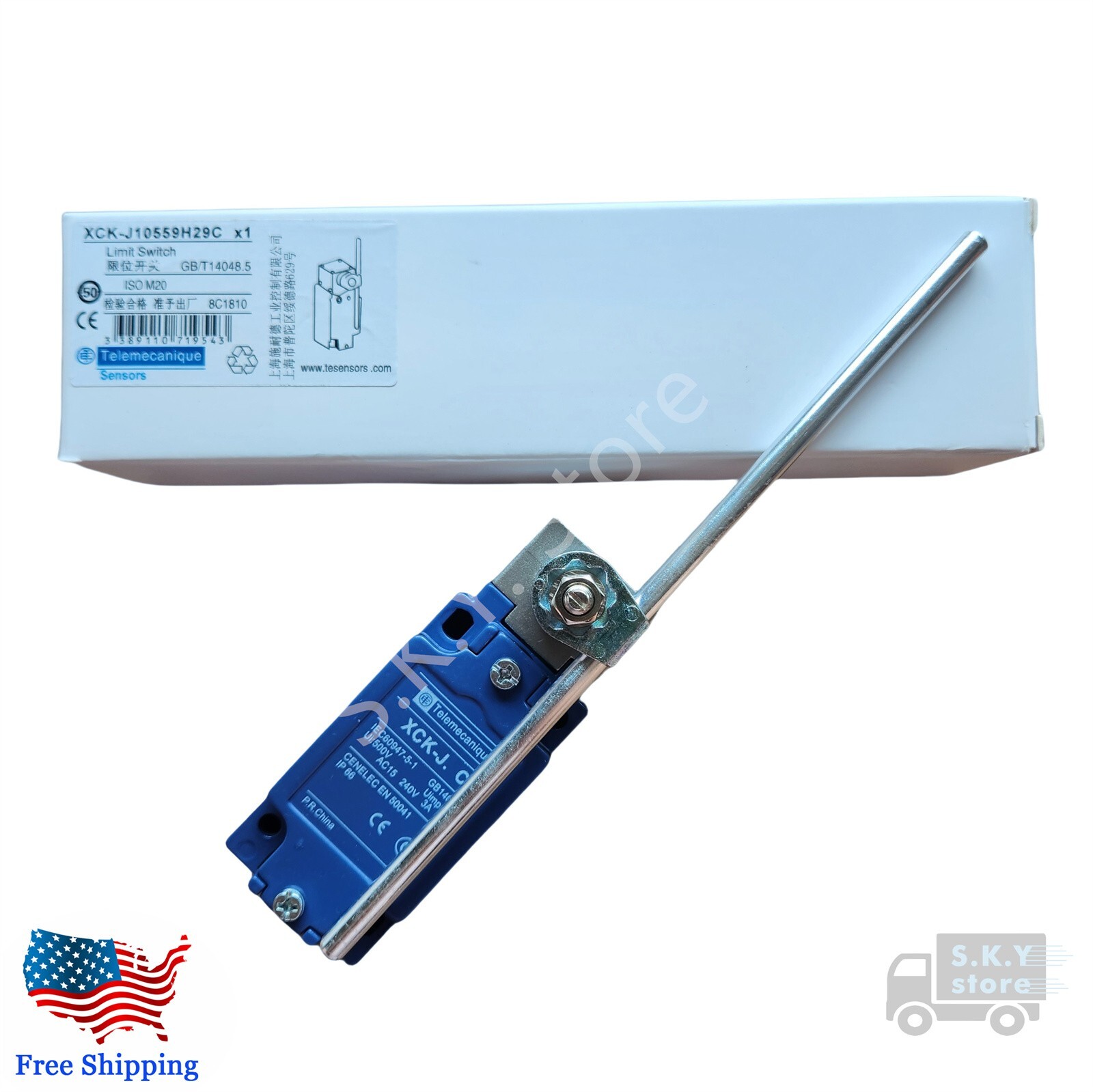 1 x New in Box XCK-J10559 H29C/ XCK-J10559H29C Telemecanique LIMIT SWITCH
