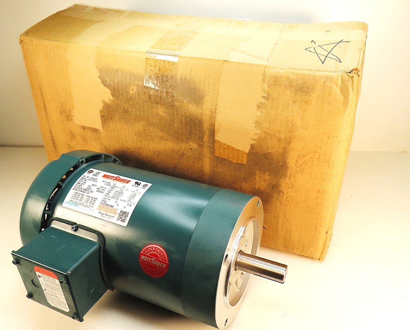Leeson 121066.00 C145T17FC37E Regal 1.5 HP 1750 Rpm 3PH 230/460 Volt NEW IN BOX