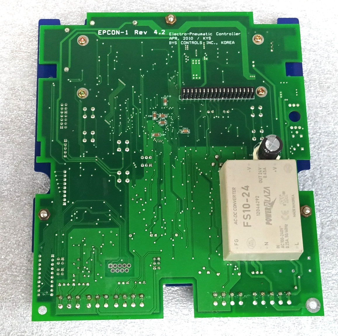 Pneumatic Controller / Bys Controls Inc. / Epcon-1 / Rev: 4.2