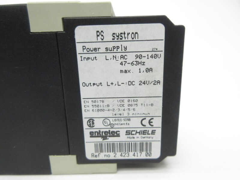 ENTRELEC 2.423.417.00 90-140VAC 1.0A NSNP