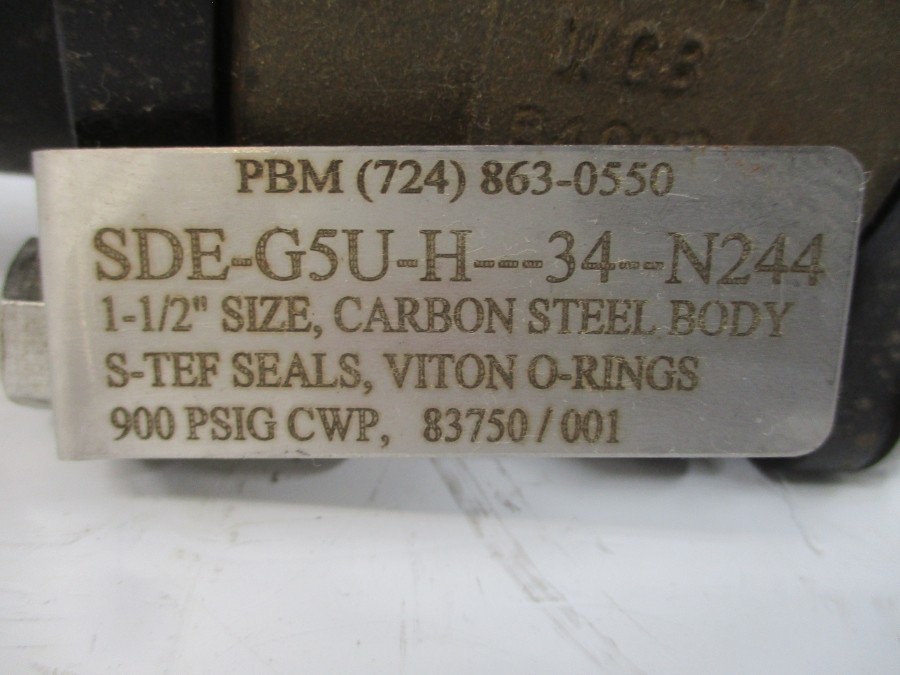 PBM SDE-G5U-H-34-N244 900PSI 1-1/2″ NSNP
