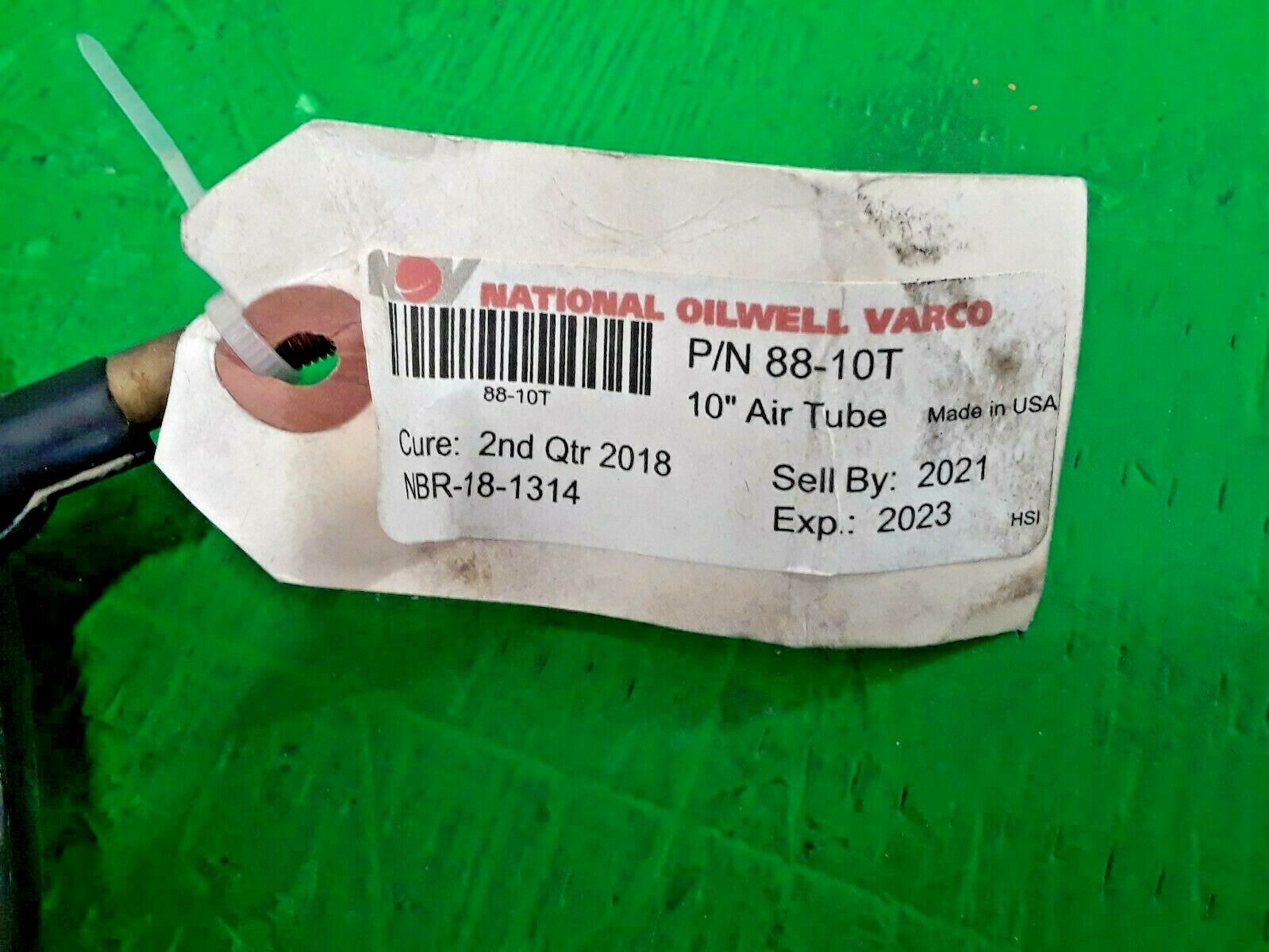 🟠NATIONAL OILWELL VARCO 10″ AIRTUBE 88-10T PESSCO IS OFFERING 1R051121-51-61 🗽