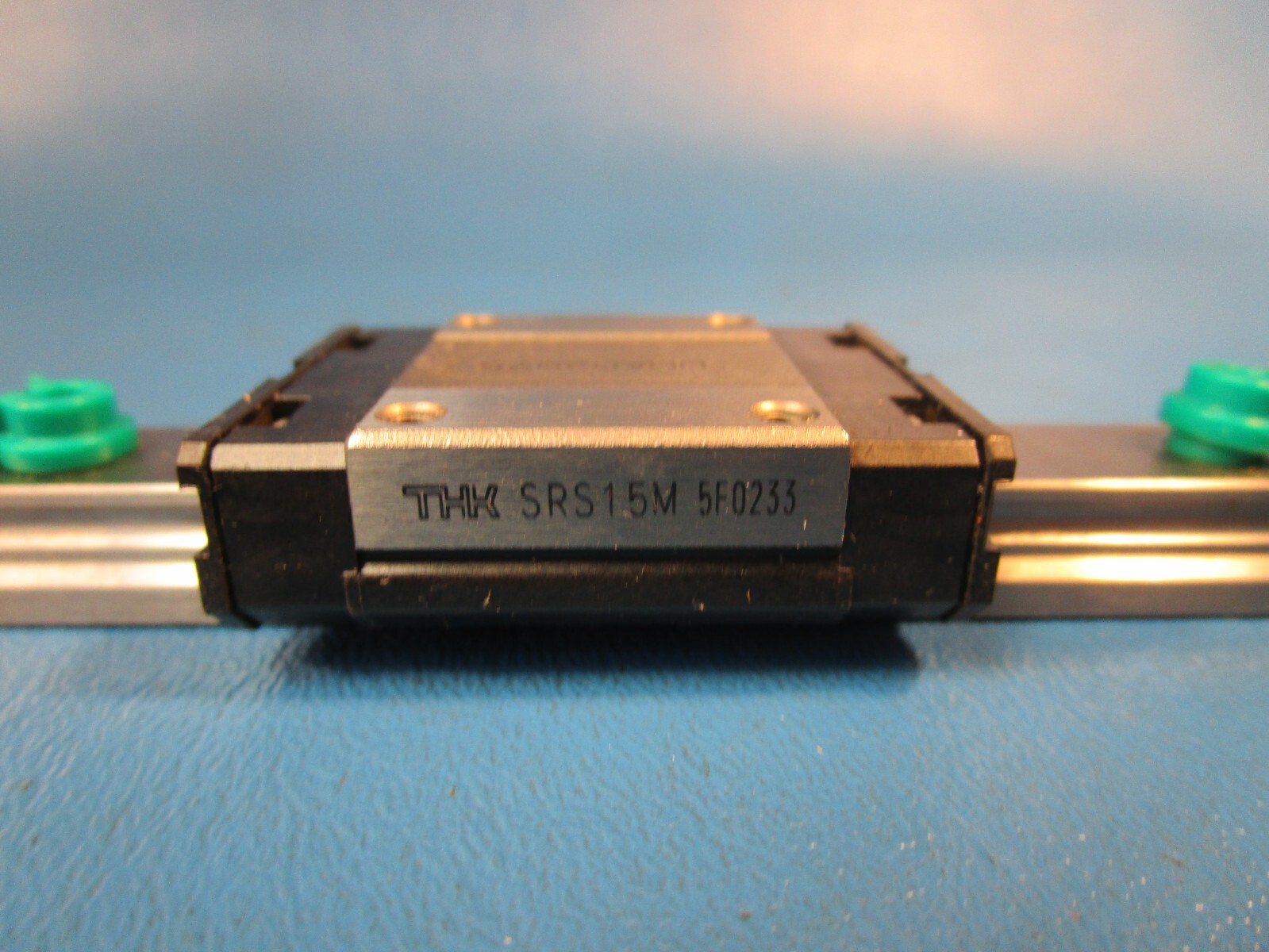 THK, SRS15MUU + 120LM, One SRS15M Linear Guide Block on a 120mm Rail