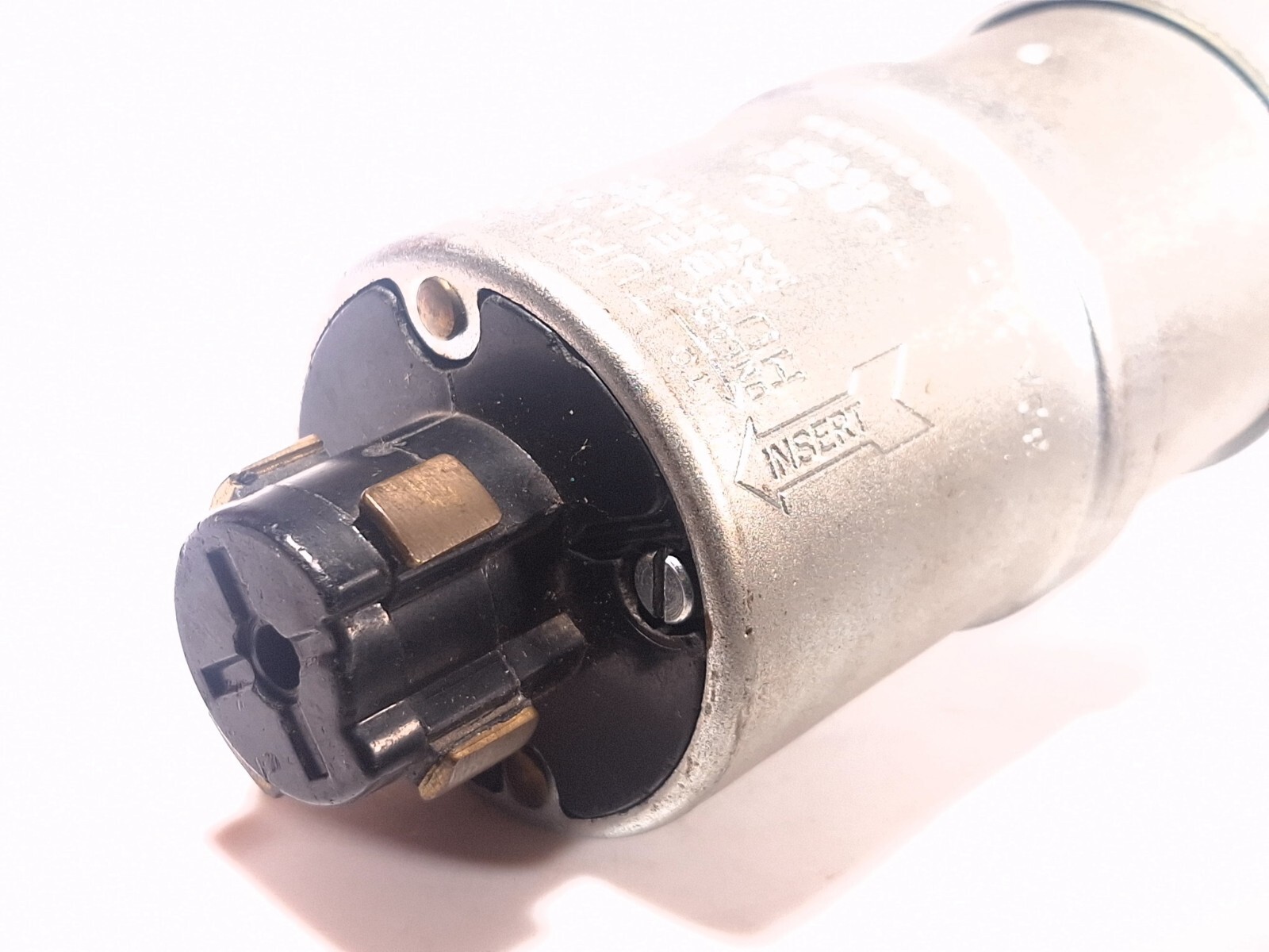 HUBBELL HUBBELLOCK WELDING PLUG GROUNDED 30A 250V VINTAGE