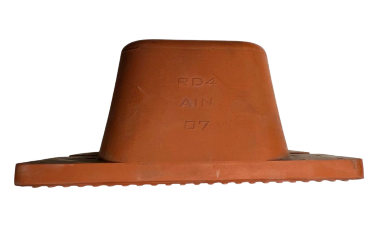 The VMC Group RD4 AIN Durulene Elastomeric Isolator Vibration Control Block
