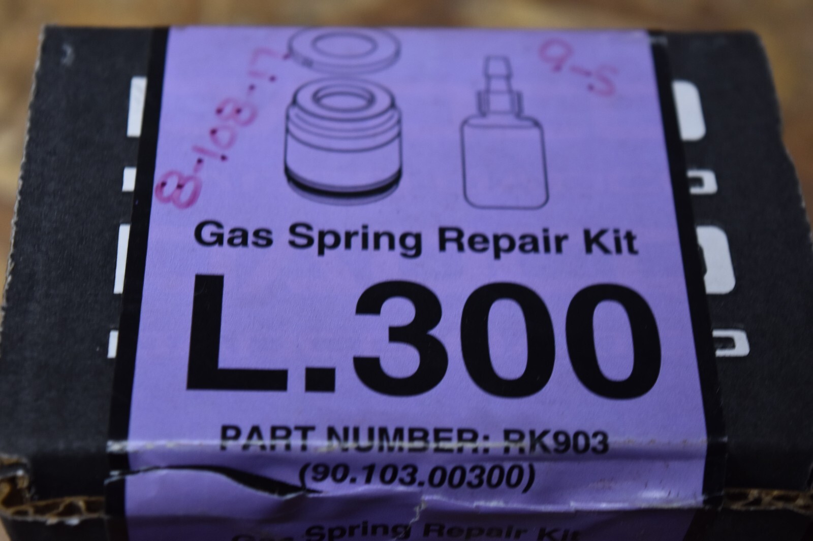 Dadco L300 Gas Spring Repair Kit RK903 90.103.00300 NEW OLD TOCK FREE SHIPPING