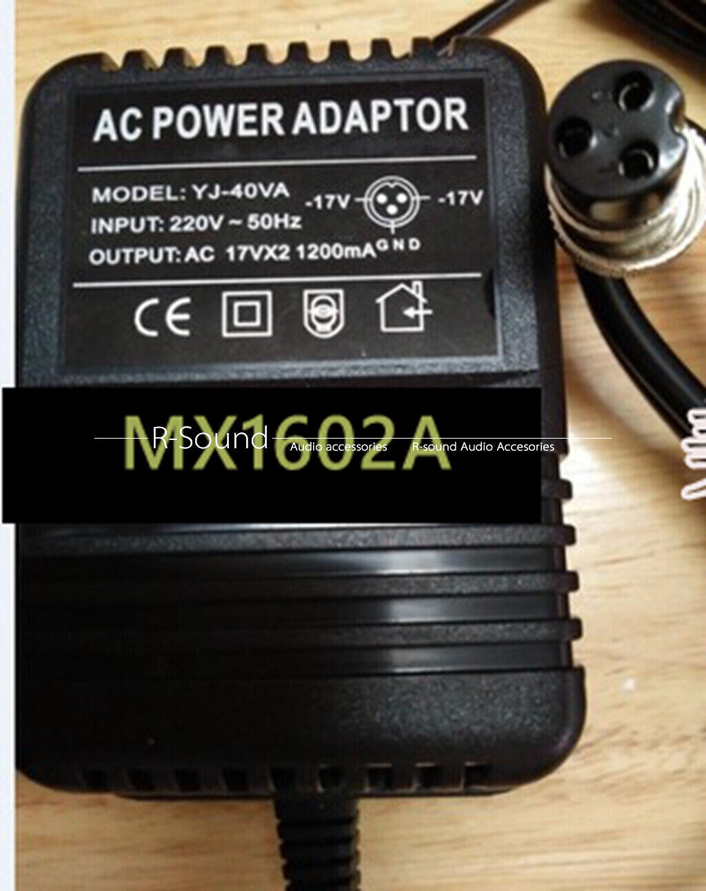 MX1602A Power Supply Behringer MX1602 Power Adapter replace FOR Behringer