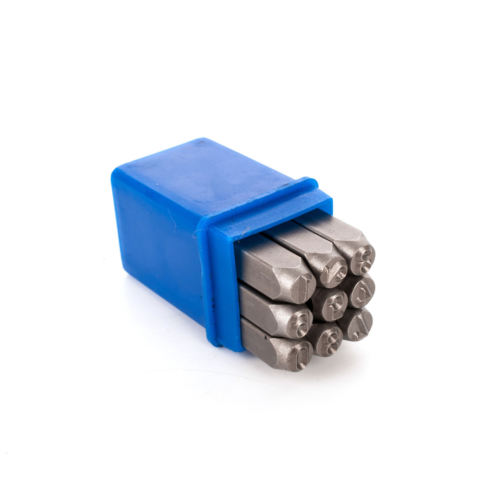 Number Metal Stamp Set, 3/8″ 10mm, Digital 0 to 9, Steel Numbers Punch Set