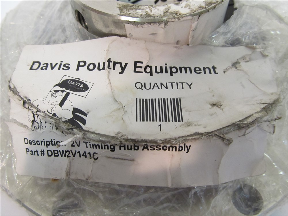 Davis Poultry Equipment DBW2V141C, 2V Timing Hub Assembly