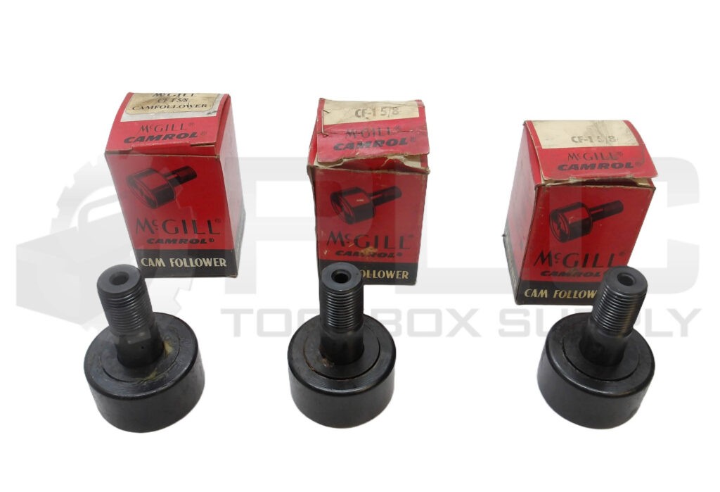 LOT OF 3 NEW MCGILL CF-1 5/8 CAM FOLLOWER 1-5/8″ *READ*