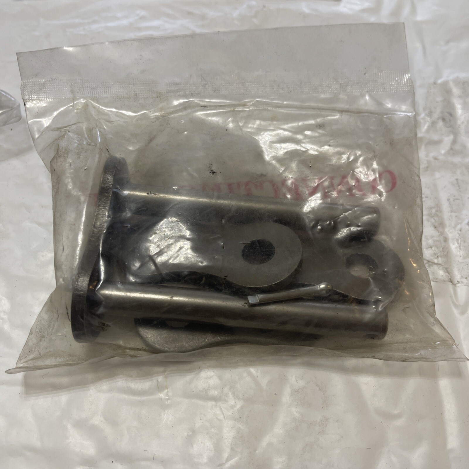 ANSI 120-2 COTTER PIN TYPE CONNECTING LINK 1 1/2” PITCH 1” WIDTH