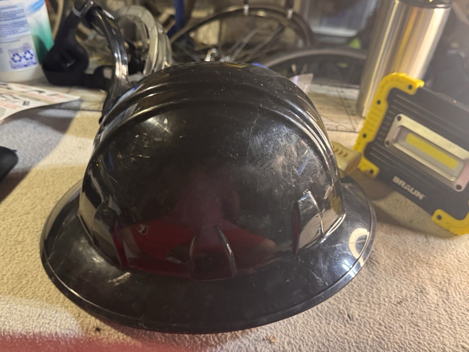 CONDOR 52LD07 Hard Hat,Type 1, Class E,Black 52LD07
