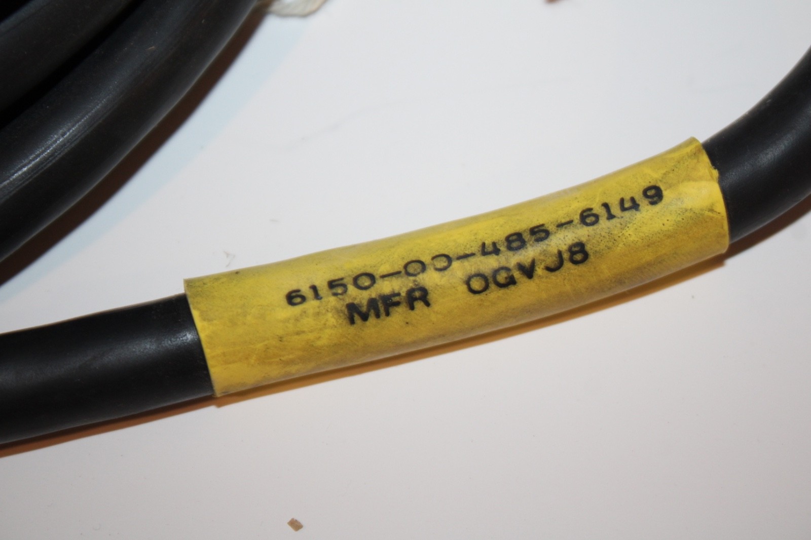Electrical Power Cable Assembly 6150-00-485-6149 Military Cord