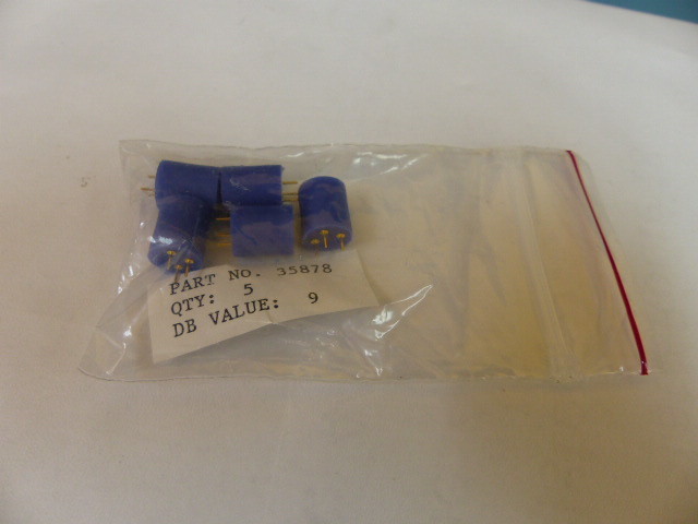 Scientific Atlanta 35878 Qty of 20 per Lot 9dB ANTTENUATOR TO5 Scientific Atl