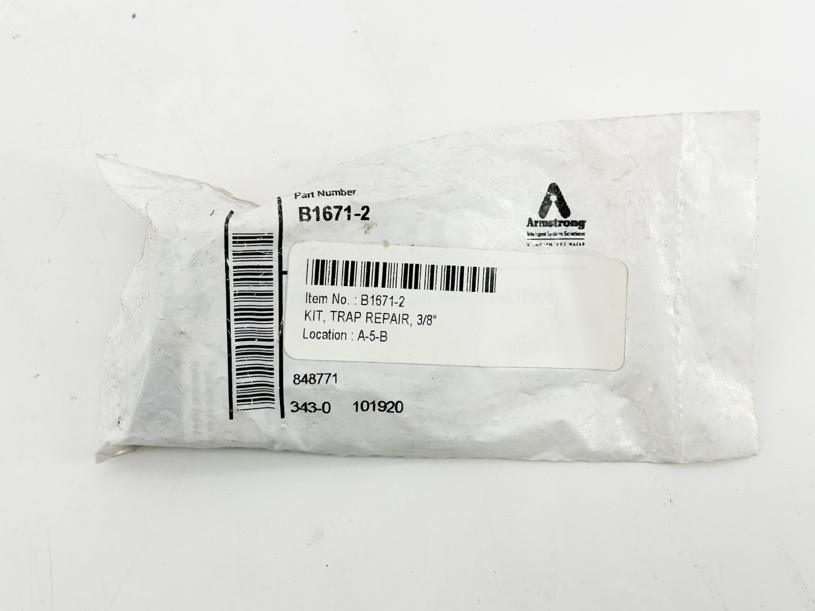 New Armstrong B1671-2 Bucket Repair Kit 3/8″ for 213, 313, 413, 813, 863 & 883 T