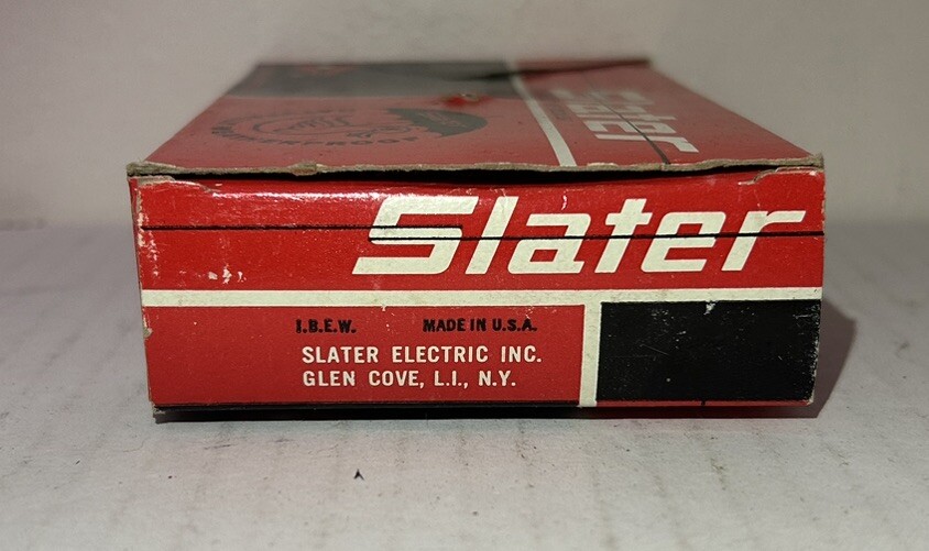 Slater Flip Lid #3780 Weather Resistant Plate With Gasket NOS