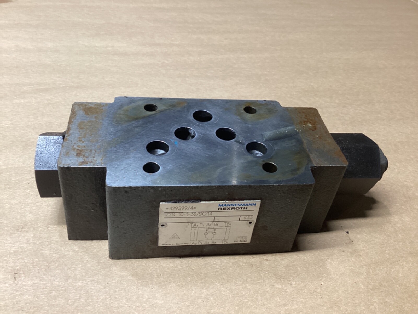 REXROTH Z2S 10-1-32/SO14 429599/4 #150G78PR7
