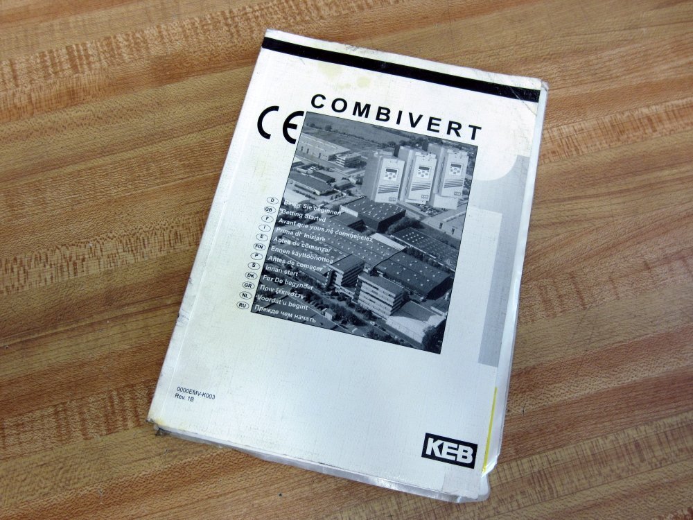 KEB 0000EMV-K003 Power Inverter Instructions