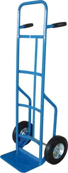 PRO-SOURCE 53″ High 600 Lb Capacity Steel Hand Truck with Pneumatic Wheels
