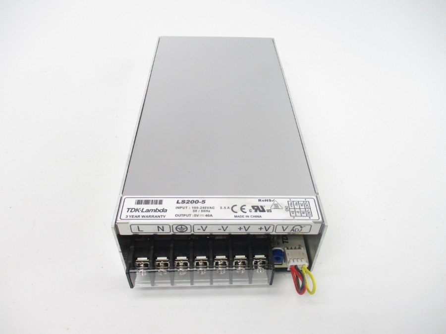 TDK-LAMBDA LS200-5 100-240VAC 3.5A NSMP