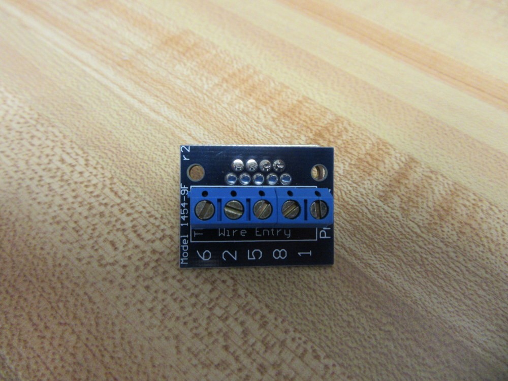 Prosoft 1454-9F Edge Connector Assembly 14549F Blue 5 Pin