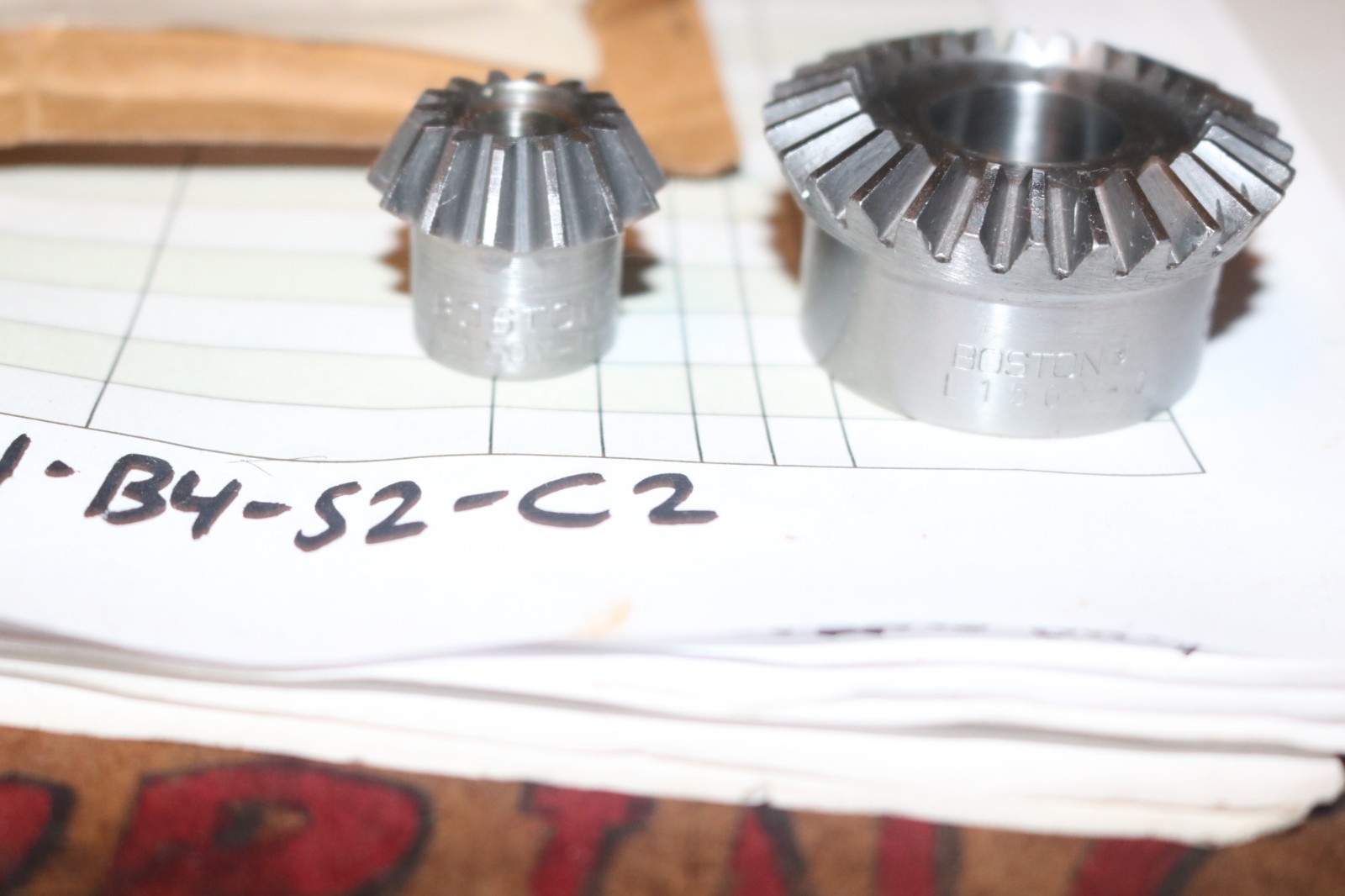 NOS Cameron Cooper tachometer gear set PN 1GSB26 3020-00-146-2210