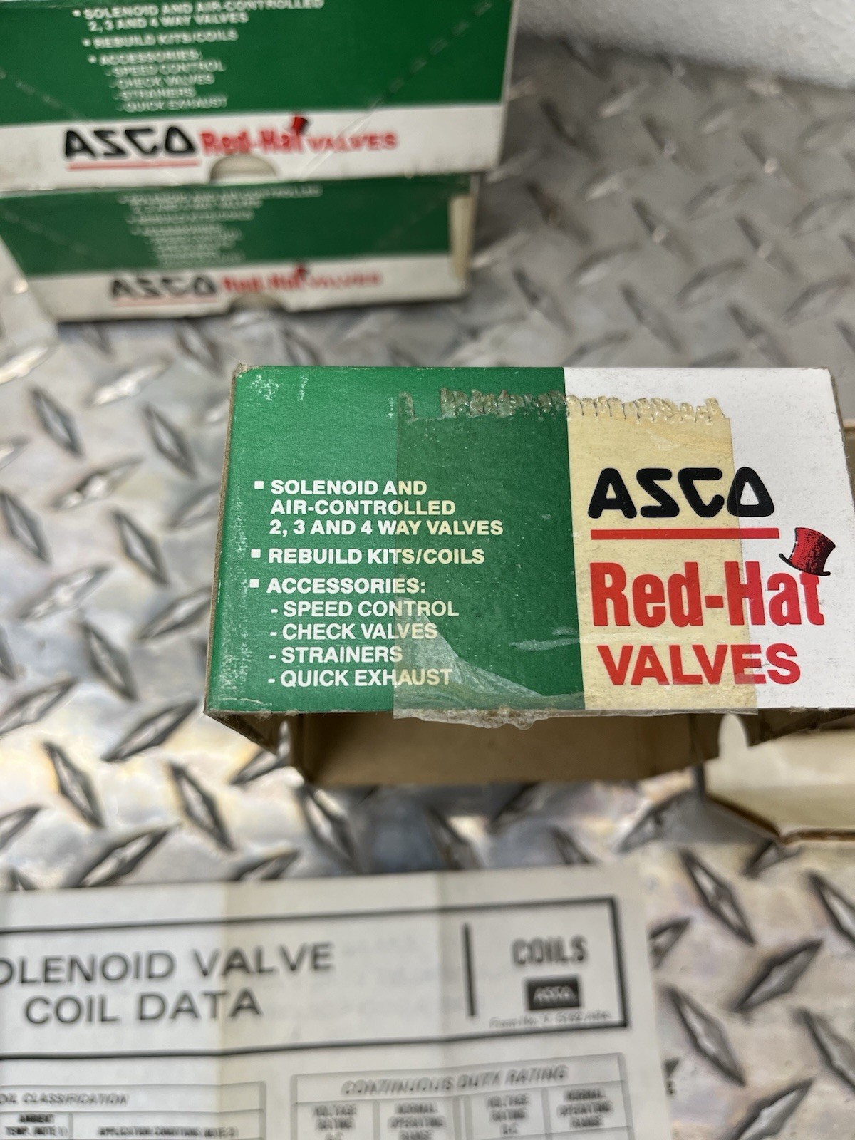 ASCO Red Hat Valves Replacement Solenoid Coil