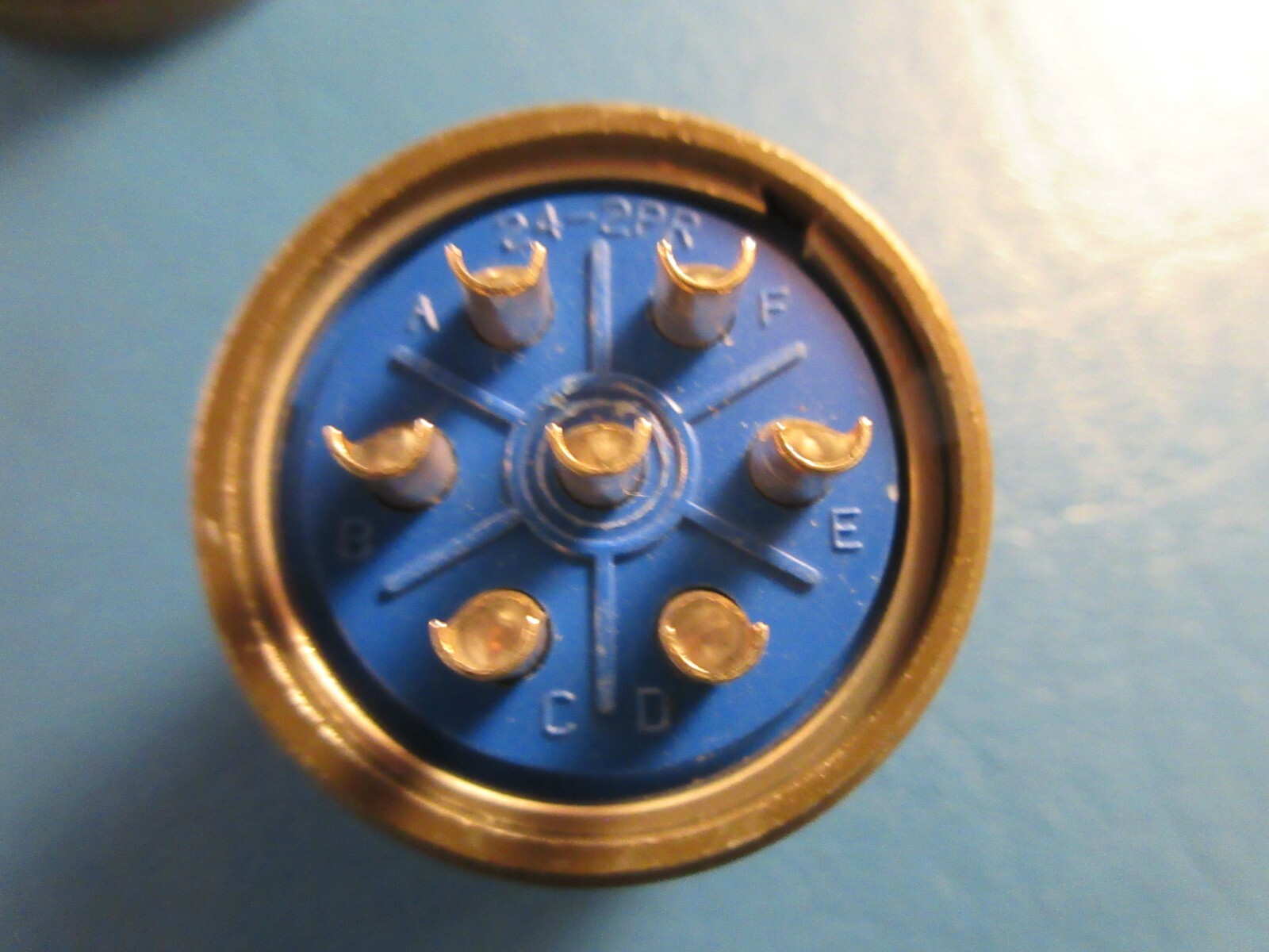 Amphenol 97-3106A-24 (0850) Circular Connector or Plug, Seven Pin, BCO