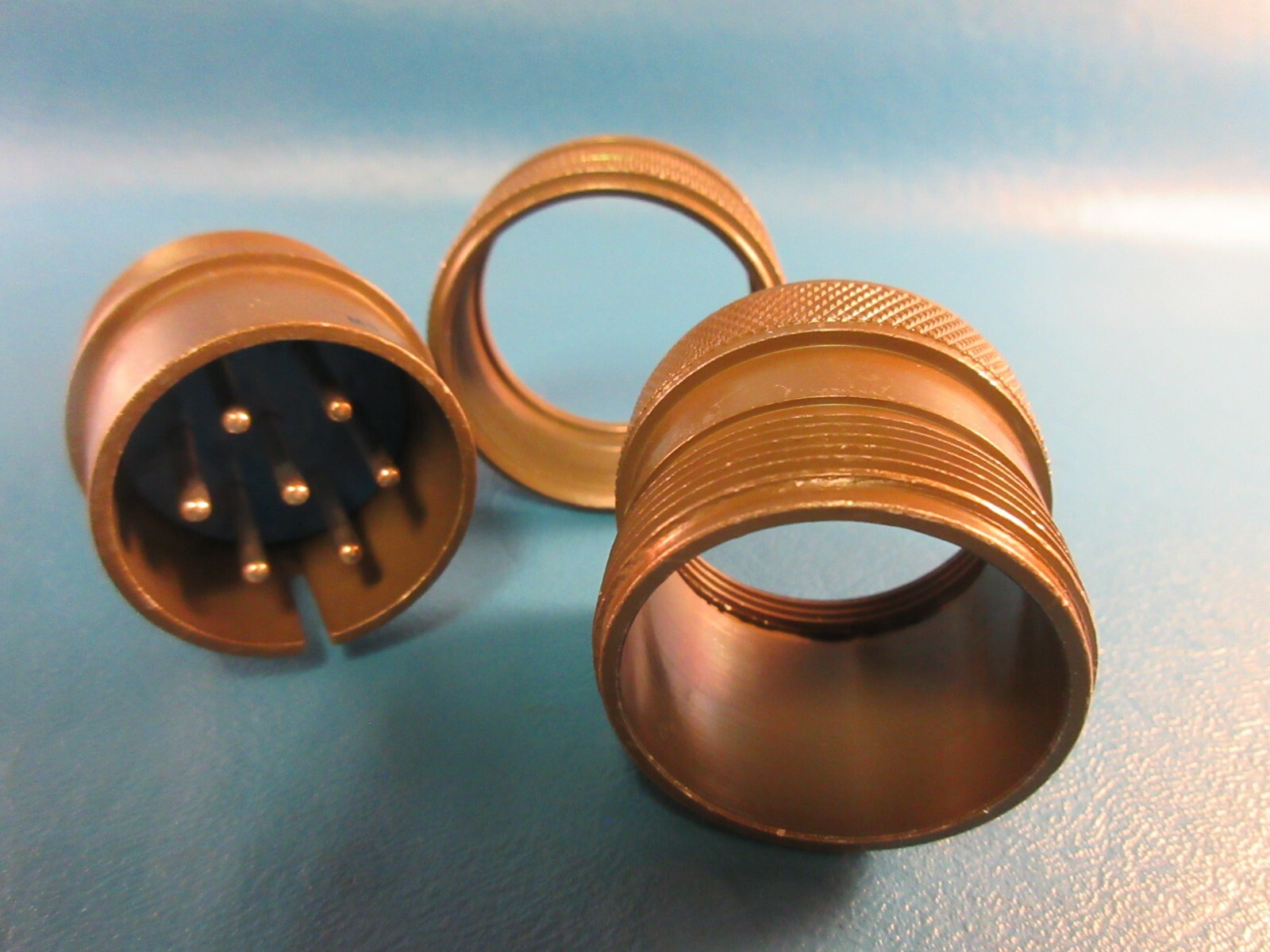 Amphenol 97-3106A-24 (0850) Circular Connector or Plug, Seven Pin, BCO