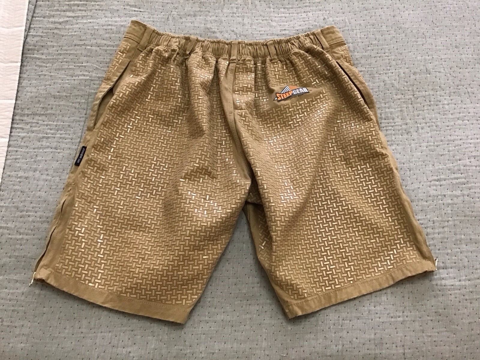 New STEEPGEAR Shorts, TAN, 36, Steep Gear Roofing Shorts