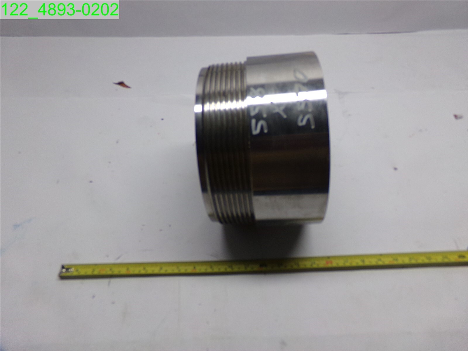7-1/2″ ID METAL FITTING ADAPTER MALE TO FEMALE 7-1/2″ ID, 9-3/4″ OD 6″ LONG
