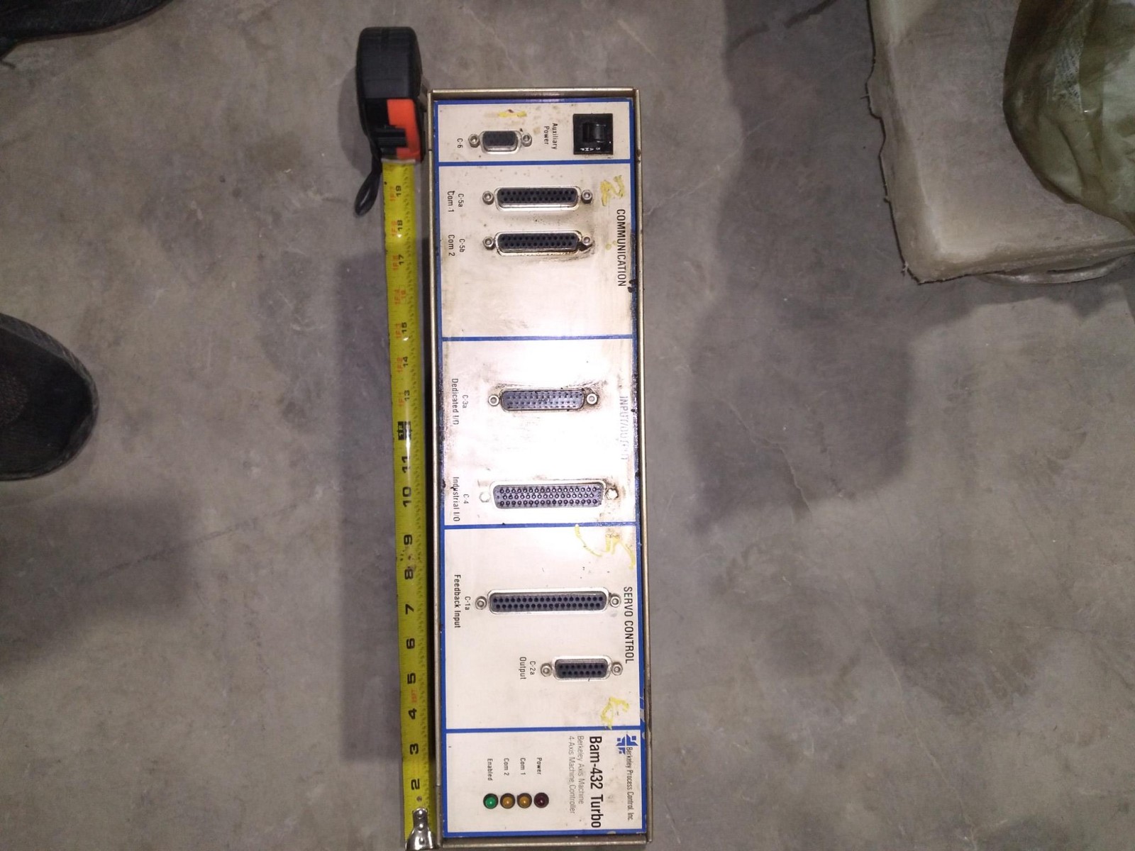 BERKELEY PROCESS CONTROL BAM-432 TURBO BERKELEY AXIS MACHINE 4-AXIS MACHINE