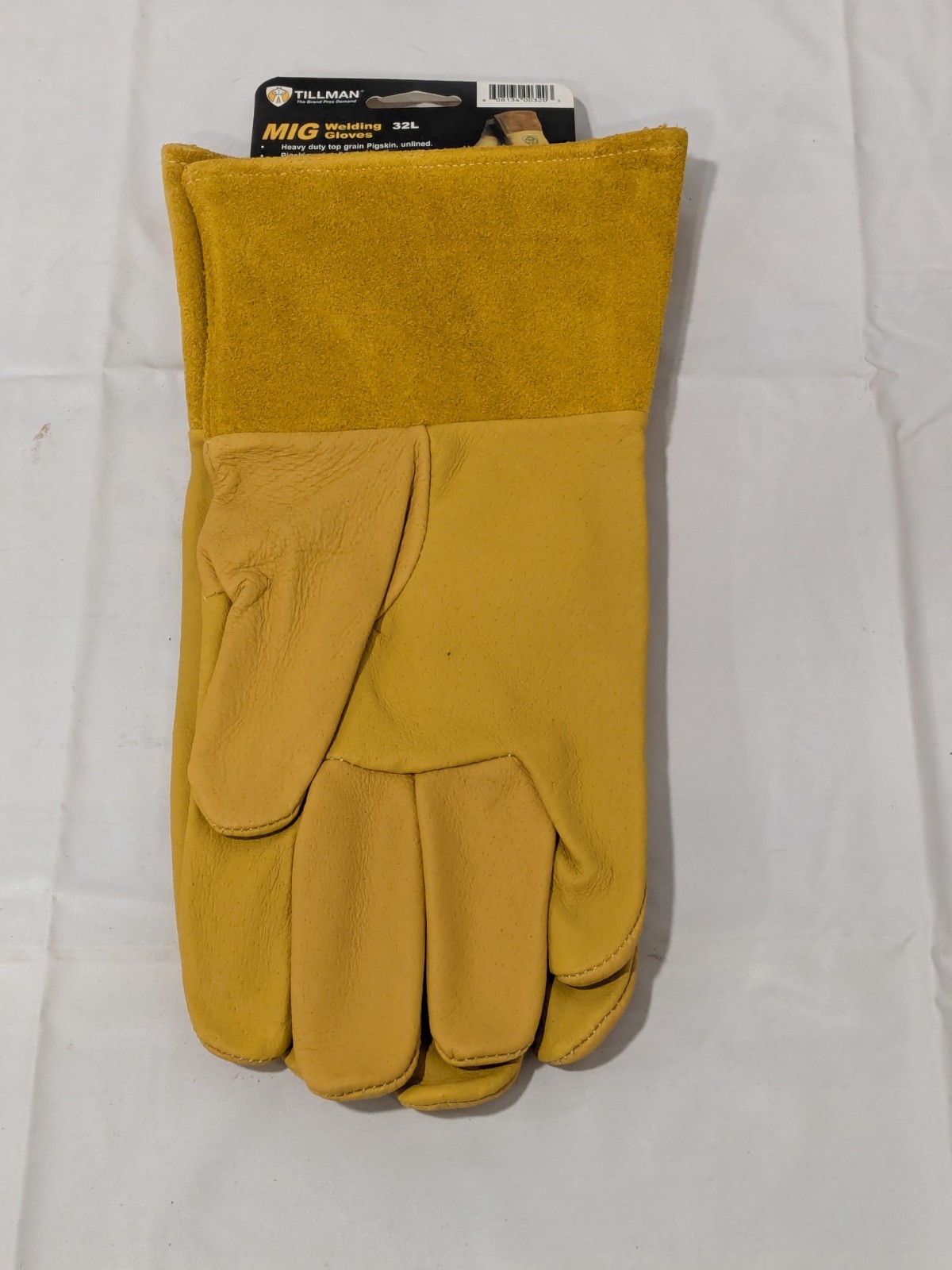 TILLMAN Welding/Heat Protective Glove Pigskin Sz Large 32L