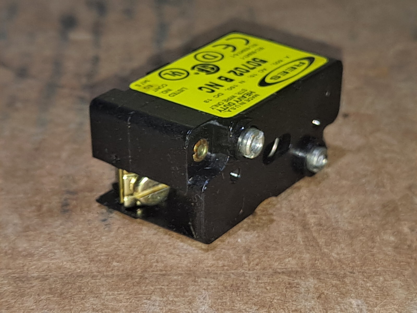 REES 50702 B NC Push Button Switch Contact Block 1NC Fast Shipping